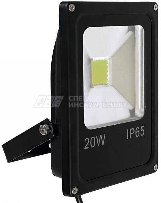 Прожектор светодиодный INNOVO, 20W, 220-240V AC, IP65, 1200lm, 174mA, теплый белый, черный корпус